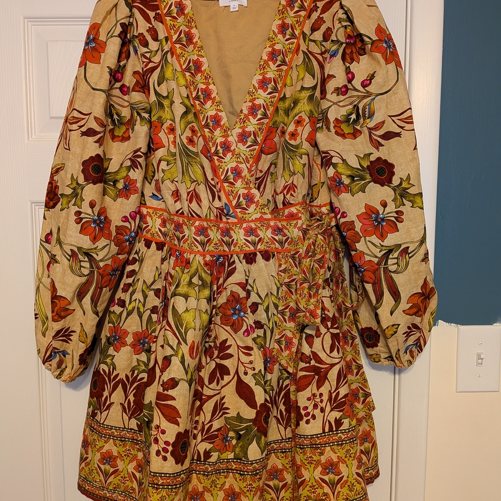 Floral Long Sleeve Dress